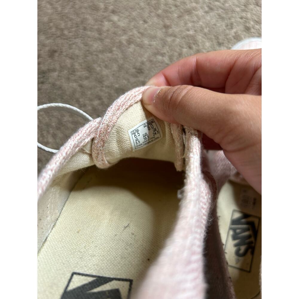 Women’s Size 8 Tweed Platform Stack Form Vans Sne… - image 7